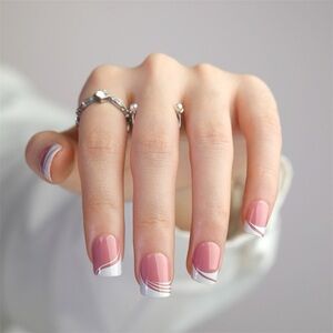 Modern French Tip Nails